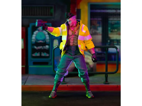 David Martinez 6" Moveable Figure with Accessories and Alternate Head and Hands "Cyberpunk: Edgerunners" (2022) TV Series Model by Jada #3
