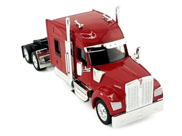 Kenworth W990 with Stand Up Sleeper Cab Red 1/87 (HO) Plastic Model Car by HO Logistics #2