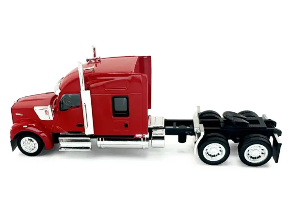 Kenworth W990 with Stand Up Sleeper Cab Red 1/87 (HO) Plastic Model Car by HO Logistics #3