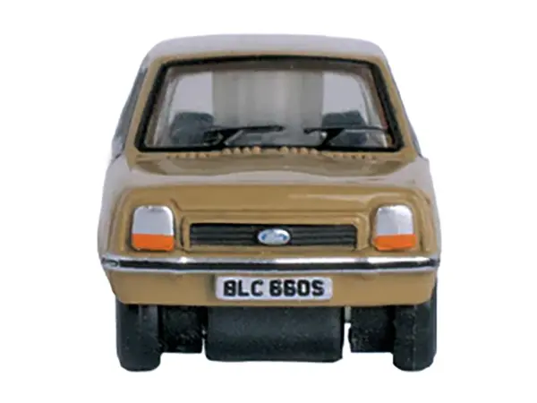 Ford Fiesta Mk1 RHD (Right Hand Drive) Nevada Beige 1/148 (N) Scale Diecast Model Car by Oxford Diecast #3