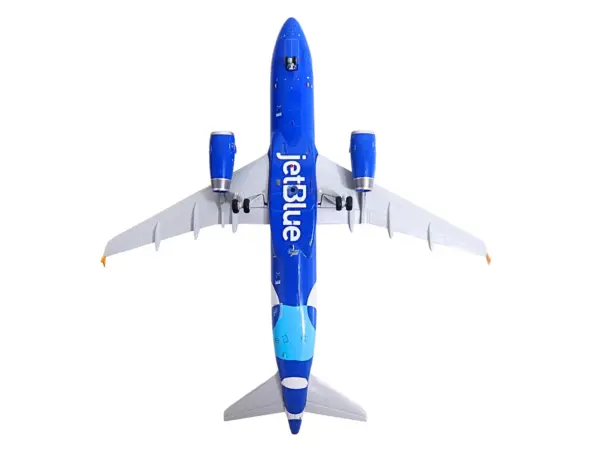 Airbus A320 Commercial Aircraft "JetBlue Airways - Forever Blue" (N547JB) Blue with Graphics "Gemini 200" Series 1/200 Diecast Model Airplane by GeminiJets #5