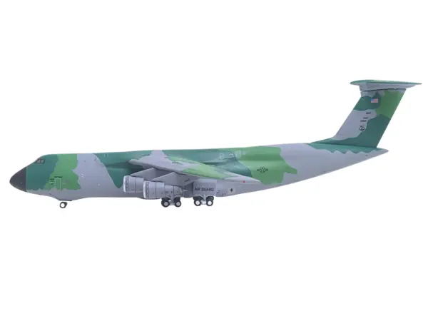 Lockheed C-5M Super Galaxy Transport Aircraft "New York Air National Guard 105th Airlift Wing Stewart Air National Guard Base" United States Air Force (68-0226) Green Camouflage "Gemini Macs" Series 1/400 Diecast Model Airplane by GeminiJets #3