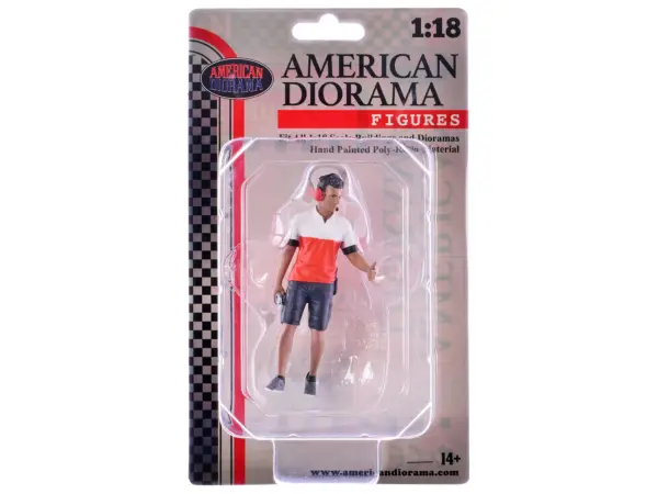 "Race Crew" Figure #2 for 1/18 scale models by American Diorama #3