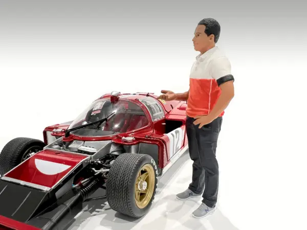"Race Crew" Figure #4 for 1/18 scale models by American Diorama #2
