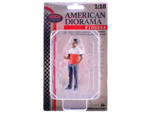 "Race Crew" Figure #4 for 1/18 scale models by American Diorama #3