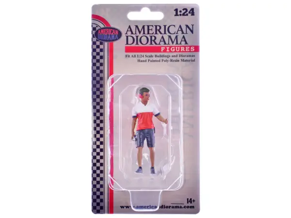 "Race Crew" Figure #2 for 1/24 Scale Models by American Diorama #3