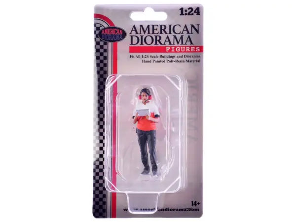 "Race Crew" Figure #3 for 1/24 Scale Models by American Diorama #3