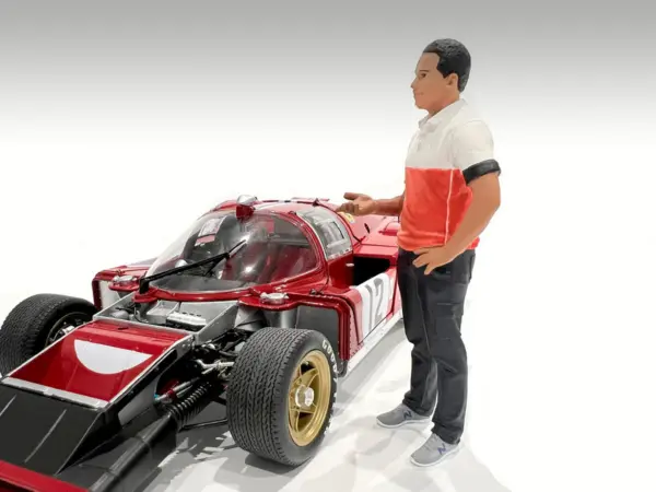 "Race Crew" Figure #4 for 1/24 Scale Models by American Diorama #2