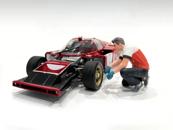 "Race Crew" Figure #5 for 1/24 Scale Models by American Diorama #1