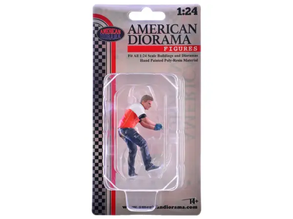 "Race Crew" Figure #6 for 1/24 Scale Models by American Diorama #3