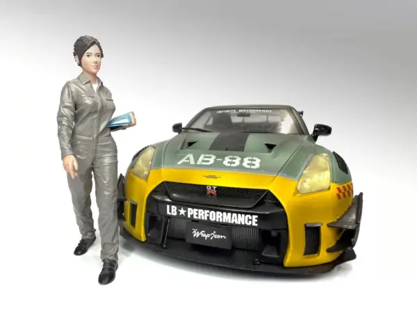 "Top Tuners" Figure #2 "Premium" Series for 1/24 Scale Models by American Diorama #1