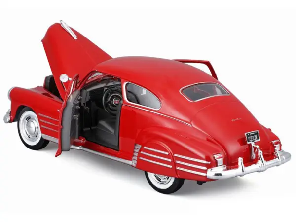 1948 Chevrolet Fleetline Aerosedan Red "Special Edition" Series 1/25 Diecast Model Car by Maisto #3