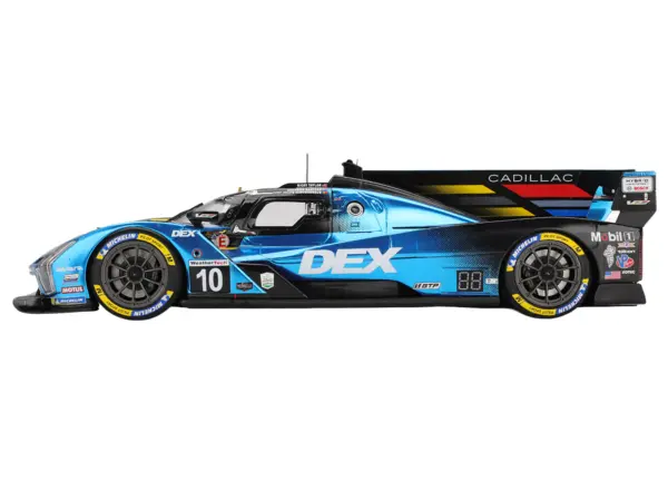 Cadillac V-Series.R #10 Filipe Albuquerque - Brendon Hartley - Will Stevens - Ricky Taylor "Cadillac Wayne Taylor Racing" IMSA "24 Hours of Daytona" (2025) 1/18 Model Car by Top Speed #4