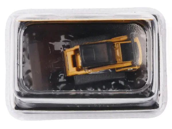 CAT Caterpillar 272C Compact Track Loader with Broom Yellow "Micro-Constructor" Series Diecast Model by Diecast Masters #4