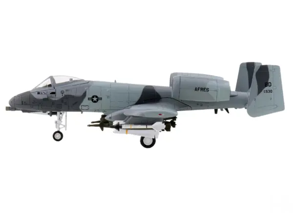 Fairchild Republic A-10A Thunderbolt II Attack Aircraft "Flipper 47th Tactical Fighter Squadron Barksdale AFB" (1990) United States Air Force "Air Power Series" 1/72 Diecast Model by Hobby Master #2
