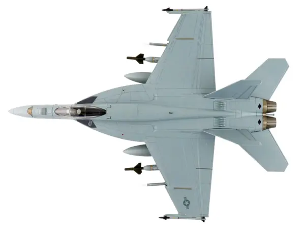 Boeing F/A-18E Super Hornet Fighter Aircraft "Dagger Team (with decals)" United States Navy "Air Power Series" 1/72 Diecast Model by Hobby Master #5