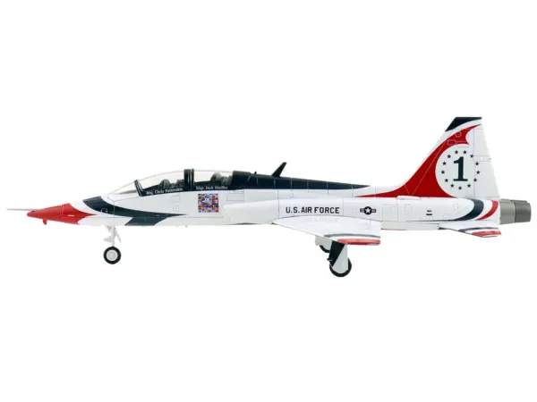 Northrop T-38 NASA Aircraft "#1 Thunderbirds" (1970s) United States Air Force "Air Power Series" 1/72 Diecast Model by Hobby Master #2
