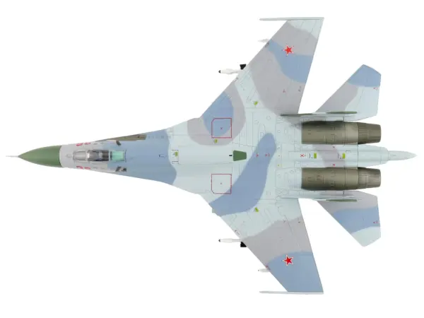 Sukhoi Su-27 Flanker-B Fighter Aircraft "Red 36 Barents Sea 941st IAP" (1987) Soviet Air Force "Air Power Series" 1/72 Diecast Model by Hobby Master #3