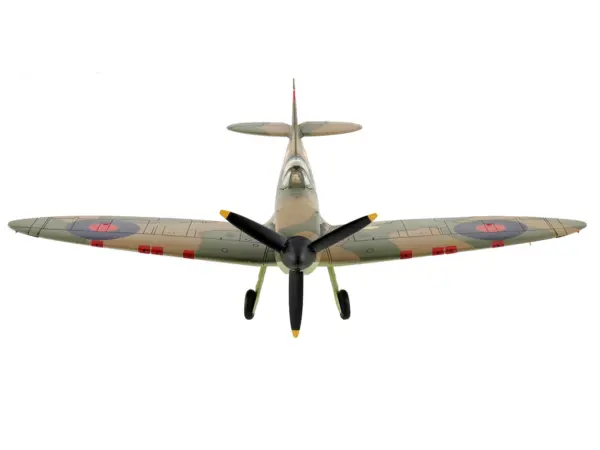 Supermarine Spitfire Mk.1a Fighter Aircraft "X4009 Flight Lieutenant P.C. Hughes" (1940) British Royal Air Force "Air Power Series" 1/48 Diecast Model by Hobby Master #5