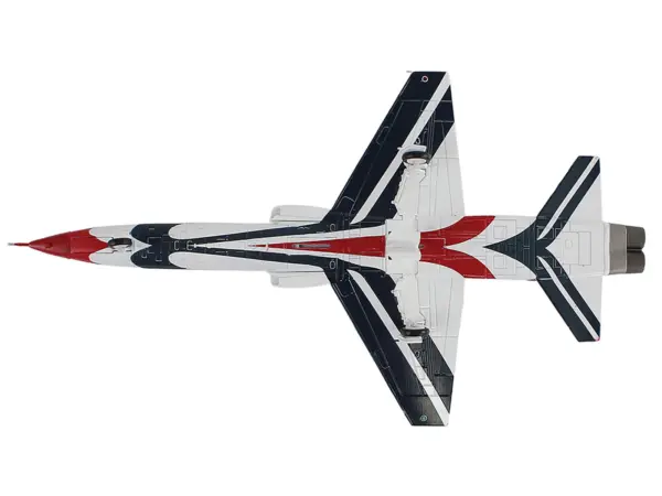 Northrop T-38 NASA Aircraft "#1 Thunderbirds Bicentennial Scheme" (1976) United States Air Force "Air Power Series" 1/72 Diecast Model by Hobby Master #5