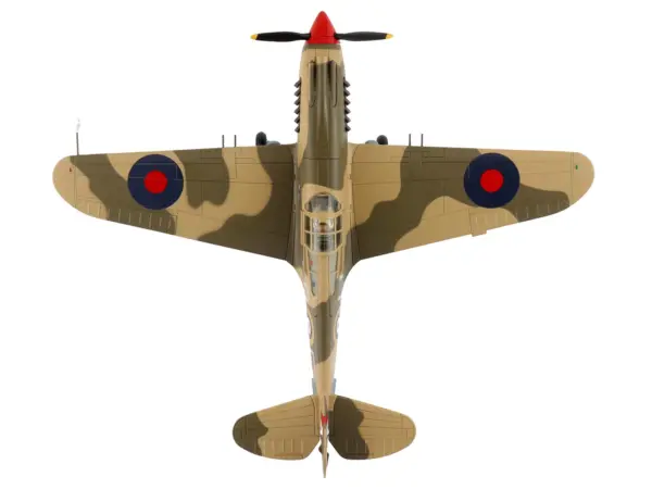 Curtiss P-40 Warhawk Tomahawk Mk IIB Aircraft "LD-C Clive Caldwell No. 250 Squadron North Africa" (1942) British Royal Air Force "Air Power Series" 1/48 Diecast Model by Hobby Master #3