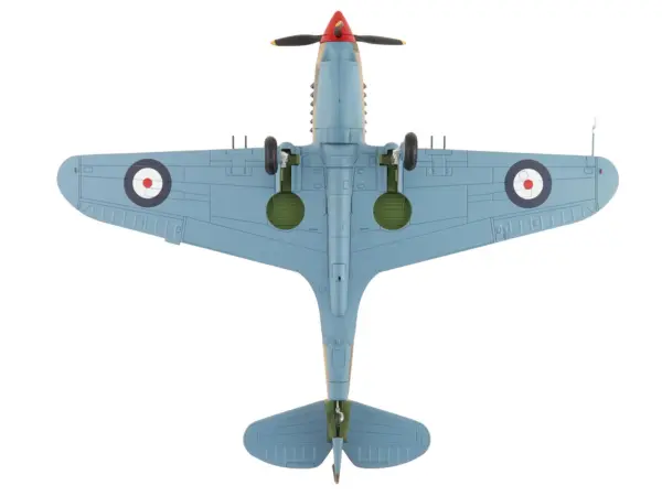 Curtiss P-40 Warhawk Tomahawk Mk IIB Aircraft "LD-C Clive Caldwell No. 250 Squadron North Africa" (1942) British Royal Air Force "Air Power Series" 1/48 Diecast Model by Hobby Master #4
