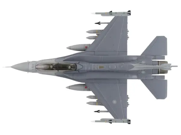 Lockheed F-16D Fighting Falcon Fighter Aircraft "6831 Block 70" (2025) Republic of China Air Force "Air Power Series" 1/72 Diecast Model by Hobby Master #3