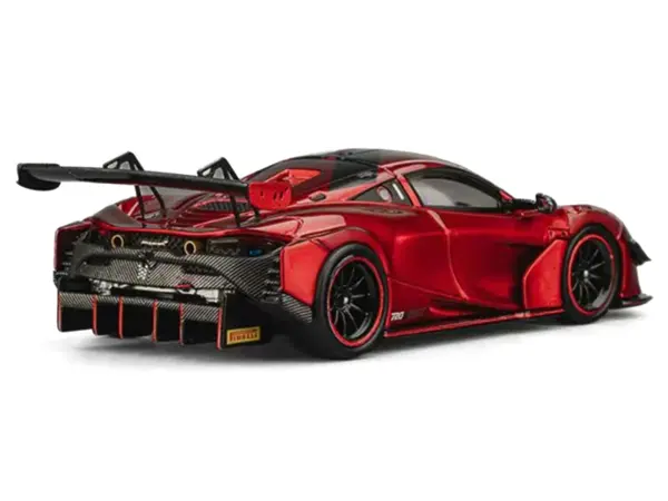 McLaren 720S GT3X Red Metallic 1/64 Diecast Model Car by CM Model #3