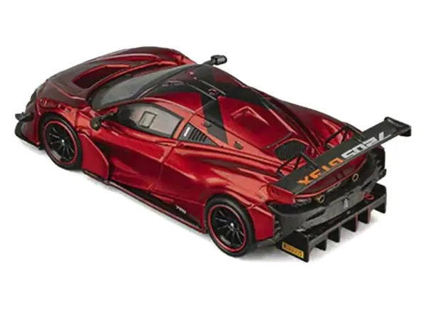 McLaren 720S GT3X Red Metallic 1/64 Diecast Model Car by CM Model #4