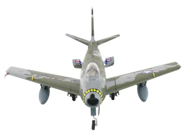 North American F-86F Sabre Fighter Aircraft "25333 461st Fighter Day Squadron West Germany" (1955) United States Air Forces in Europe "Air Power Series" 1/72 Diecast Model by Hobby Master #3