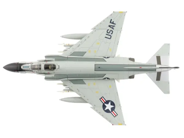 McDonnell Douglas F-4C Phantom II Fighter-Bomber Aircraft "40838 114th Tactical Fighter Training Squadron Oregon Air National Guard" (1980) United States Air Force "Air Power Series" 1/72 Diecast Model by Hobby Master #4