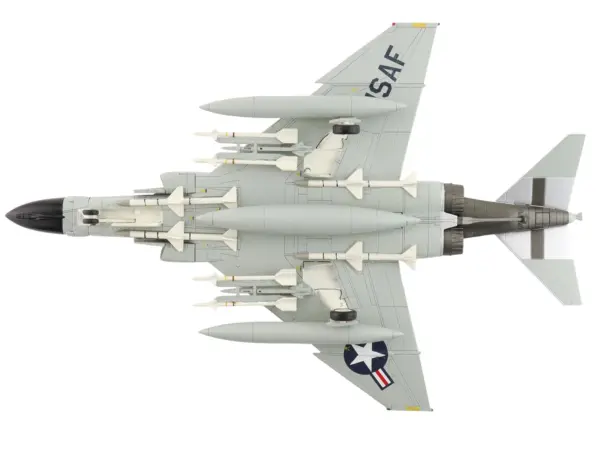 McDonnell Douglas F-4D Phantom II Fighter-Bomber Aircraft "65608 148th Fighter-Interceptor Group Minnesota Air National Guard Duluth International Airport" (1984) United States Air Force "Air Power Series" 1/72 Diecast Model by Hobby Master #5