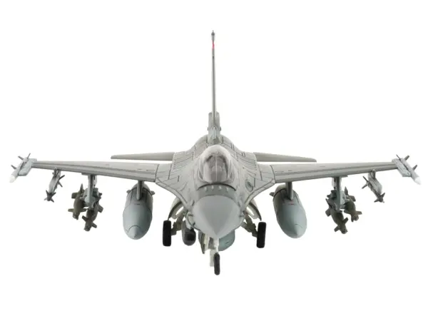 Lockheed F-16C Fighting Falcon Fighter Aircraft "88-0545 138th Fighter Wing Oklahoma Air National Guard" (2024) United States Air Force "Air Power Series" 1/72 Diecast Model by Hobby Master #3