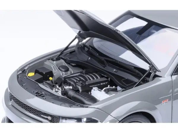 Dodge Charger Scat Pack Widebody Destroyer Gray 1/18 Model Car by Autoart #3