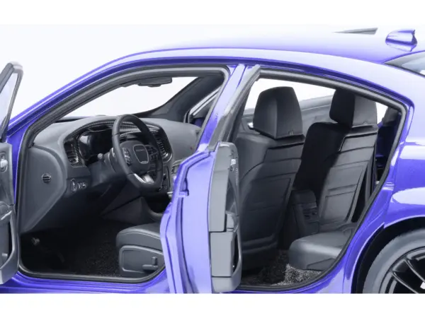 Dodge Charger Scat Pack Widebody Plum Crazy Purple Metallic 1/18 Model Car by Autoart #4