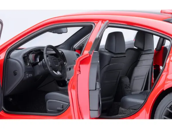 Dodge Charger Scat Pack Widebody Torred with Carbon Stripes 1/18 Model Car by Autoart #3