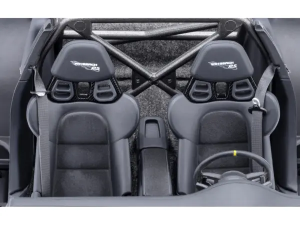 Porsche 911 (991.2) GT3 RS Weissach Package White with Carbon Hood and Top 1/18 Model Car by Autoart #5