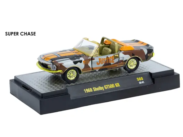 "Auto Meets" Set of 6 Cars IN DISPLAY CASES Release S60 Limited Edition 1/64 Diecast Model Cars by M2 Machines #2