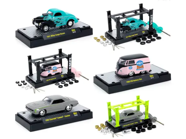Model Kit 3 piece Car Set Release 84 Limited Edition to 6000 pieces Worldwide 1/64 Diecast Model Cars by M2 Machines #2