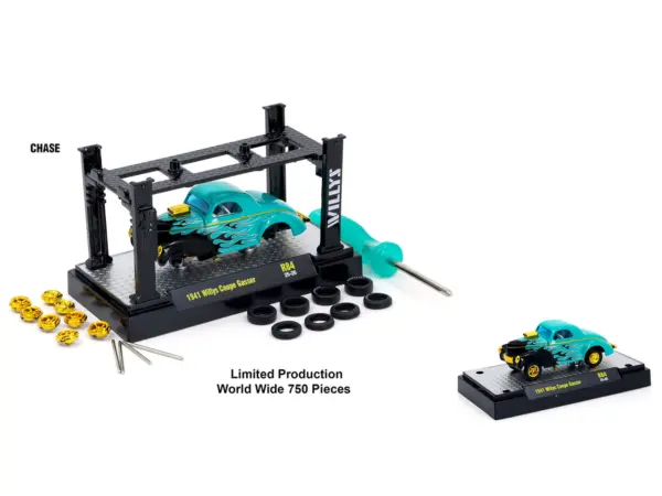 Model Kit 3 piece Car Set Release 84 Limited Edition to 6000 pieces Worldwide 1/64 Diecast Model Cars by M2 Machines #3