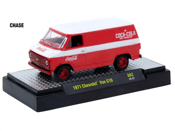 "Coca-Cola" Set of 3 pieces Release 62 Limited Edition to 8000 pieces Worldwide 1/64 Diecast Model Cars by M2 Machines #5