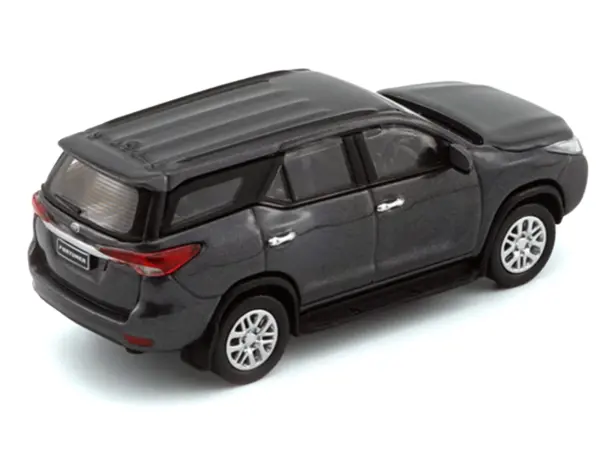 2018 Toyota Fortuner Dark Silver Metallic 1/64 Diecast Model Car by BM Creations #4