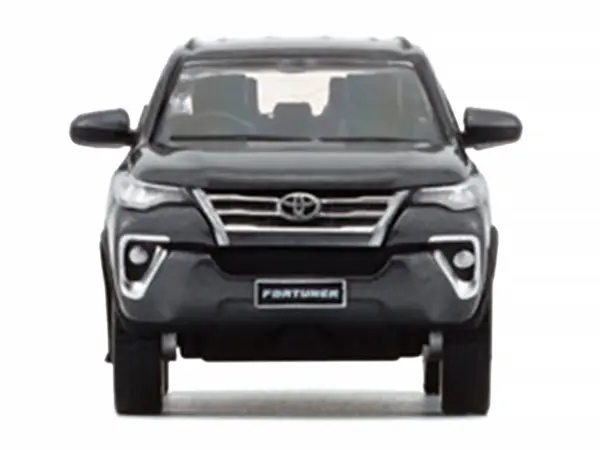 2018 Toyota Fortuner Dark Silver Metallic 1/64 Diecast Model Car by BM Creations #5