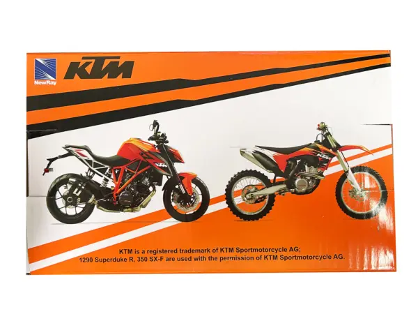 KTM 300 EXC-TPI Enduro Dirt Bike Motorcycle Orange 1/12 Diecast Model by New Ray #2