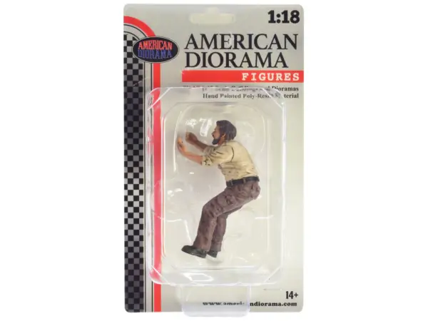 "4X4 Mechanic" Figure 6 for 1/18 Scale Models by American Diorama #4