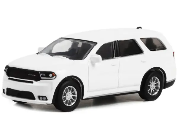 2022 Dodge Durango Pursuit Police Car White "Hot Pursuit" "Hobby Exclusive" Series 1/64 Diecast Model Car by Greenlight #2