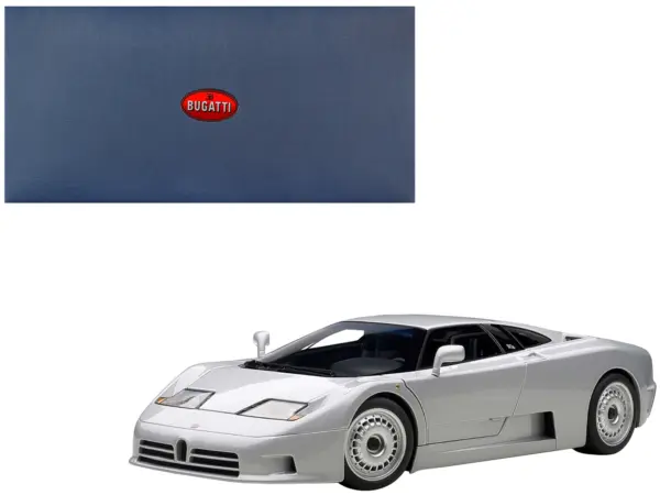 Bugatti EB110 GT Silver 1/18 Diecast Car Model by Autoart #1
