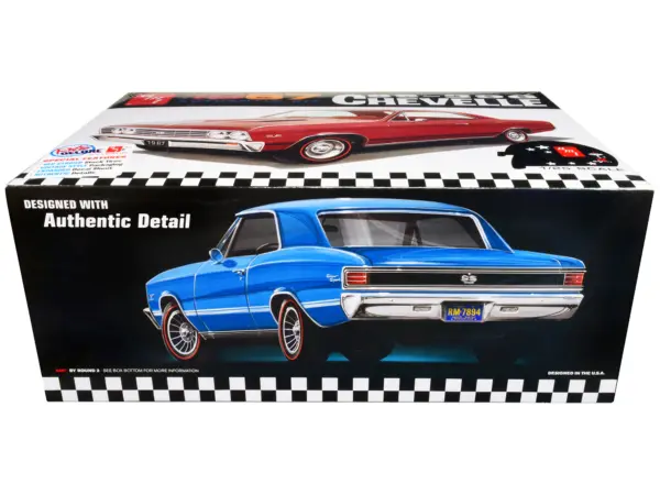 Skill 2 Model Kit 1967 Chevrolet Chevelle SS 396 "AMT Celebrating 75 Years" 1/25 Scale Model by AMT #2