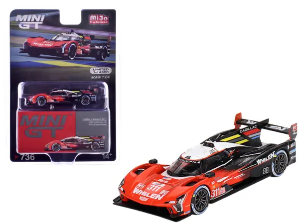 Cadillac V-Series.R #311 Jack Aitken - Pipo Derani - Alexander Sims "Action Express Racing" "24 Hours of Le Mans" (2023) Limited Edition to 4800 pieces Worldwide 1/64 Diecast Model Car by Mini GT #1