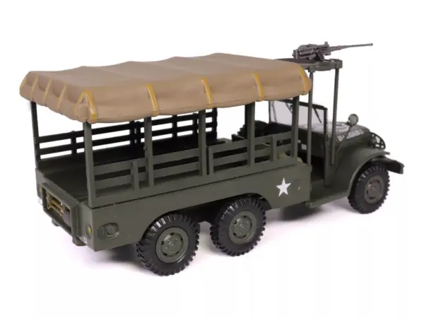 Dodge WC63 Weapons Carrier with Canvas Top Olive Drab "United States Army" 1/43 Diecast Model by Militaria Die Cast #2